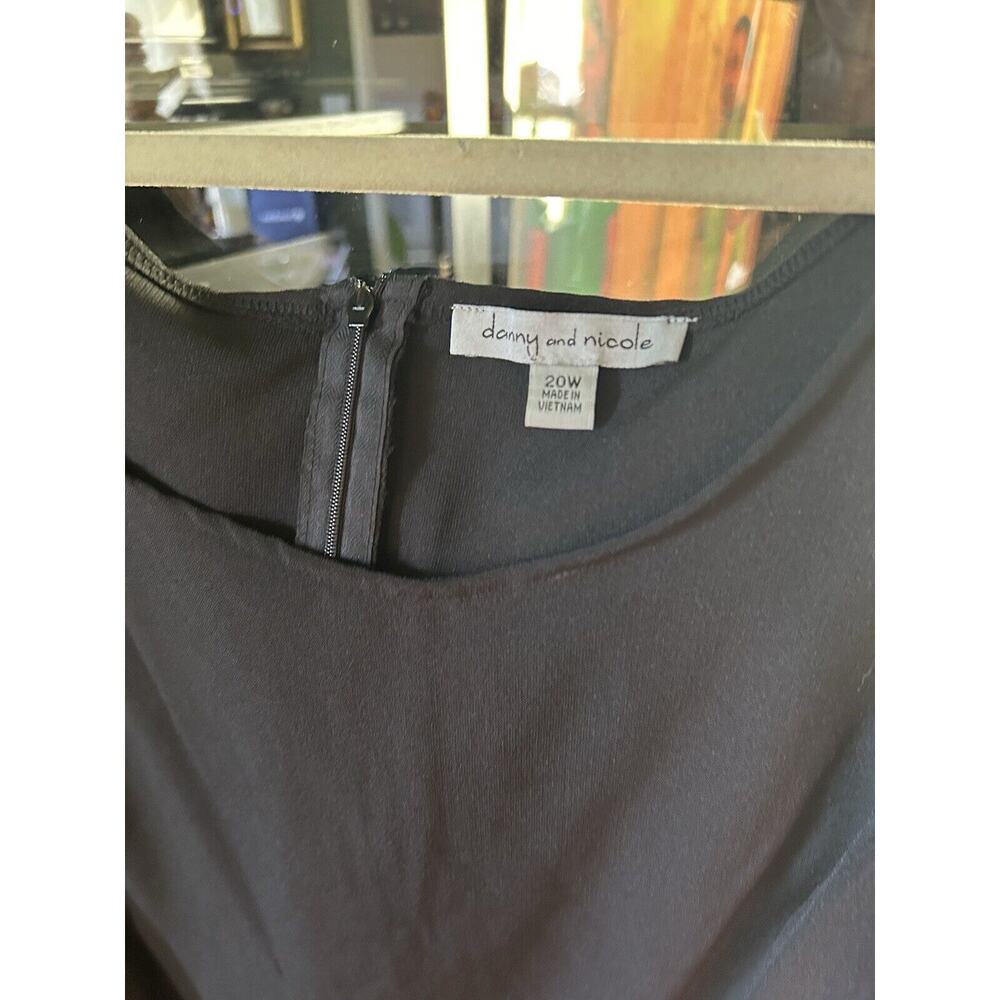 Black Tank Dress 20W - Picture 3 of 4